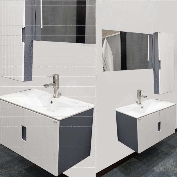 روشویی کابینتی پایه دار برند رابوکا مدل آیلین -054